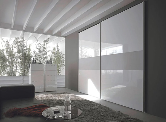 Белое матовое стекло