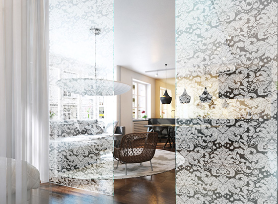 Узорчатое стекло