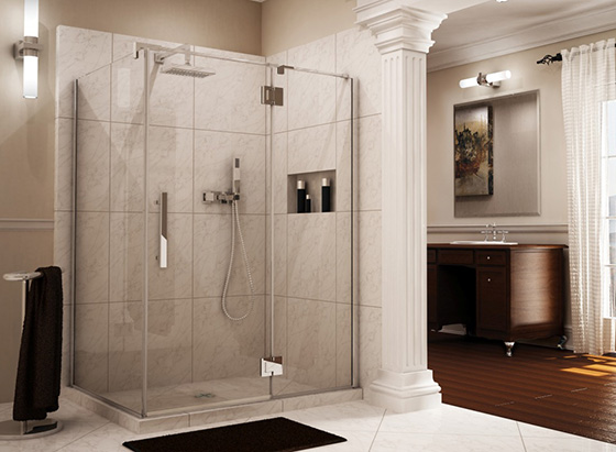 Душевые перегородки из стекла