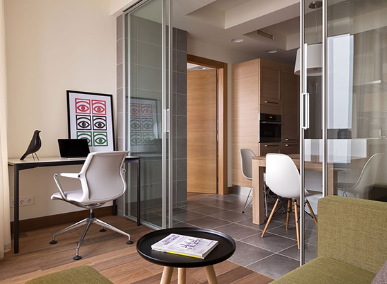 Офисные перегородки из стекла