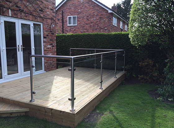 Ограждение террас